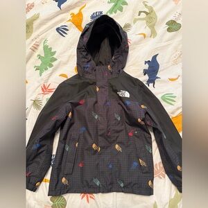 The north face rain jacket